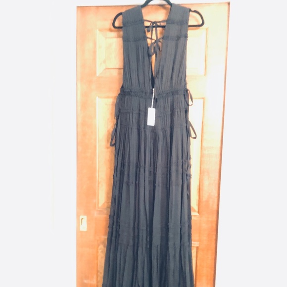 NWT Ulla Johnson Fiona Gown - Noir - SOLD OUT - Picture 3 of 10
